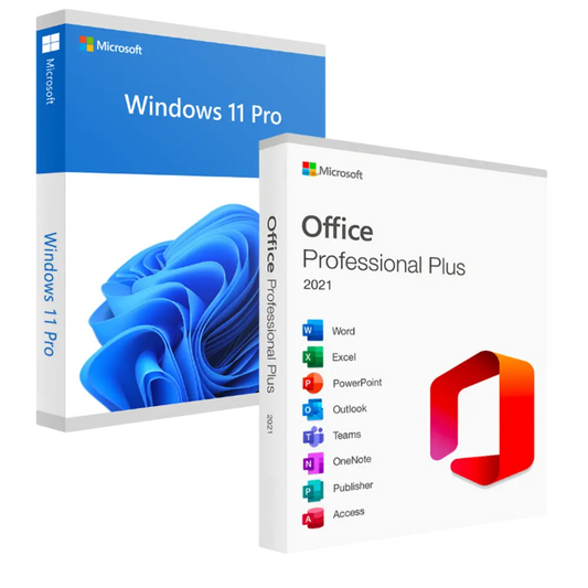 Windows 11 Pro + Office 2021 Professional Plus – Licence Bundle